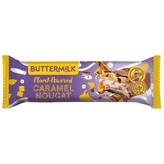 Buttermilk Snack Bar - Caramel Nougat 50g