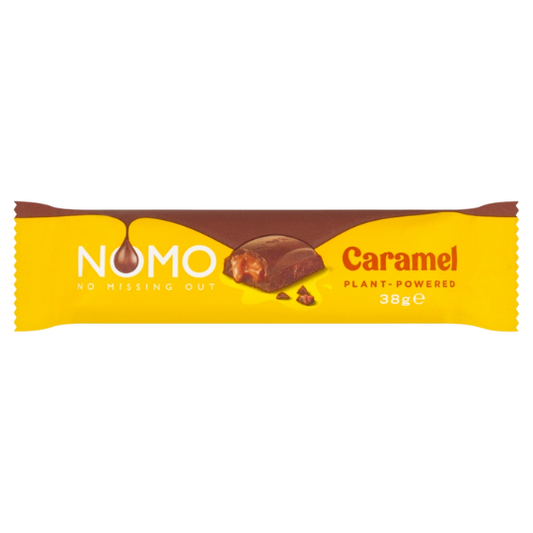 Nomo Caramel Chocolate Bar 38g