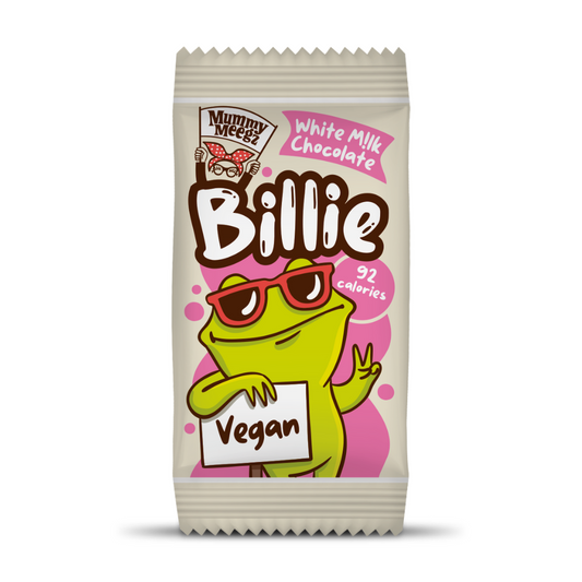 *Short Date* Mummy Meegz Billie White Oat Milk Chocolate Bar 16g